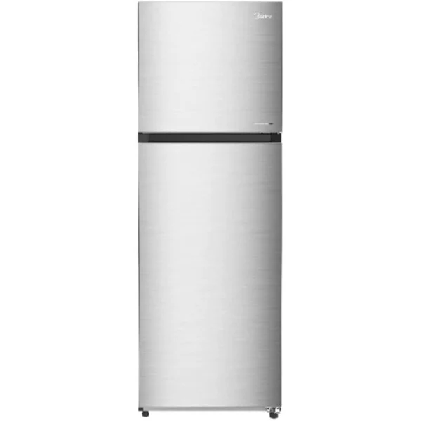 Midea Top Mount Refrigerator, 385 Litres, 13.6 CFT, Silver - MDRT385MTE46